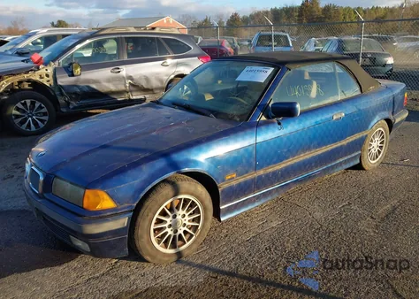 1998 BMW 328Ic from USA, damaged, VIN WBABK7320WET66638